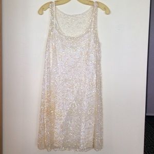 VIVIENNE TAM sequin slip dress.